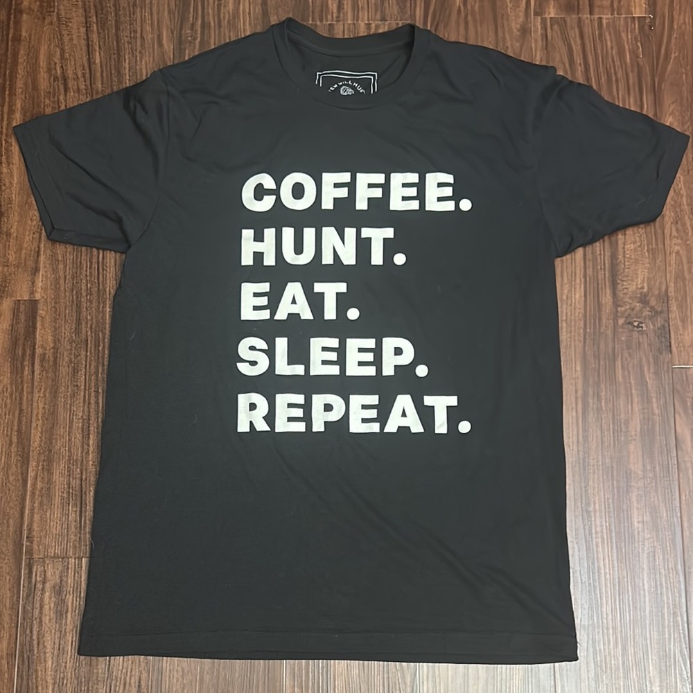 Few Will Hunt x Strong Coffee Collaboration Tee, L